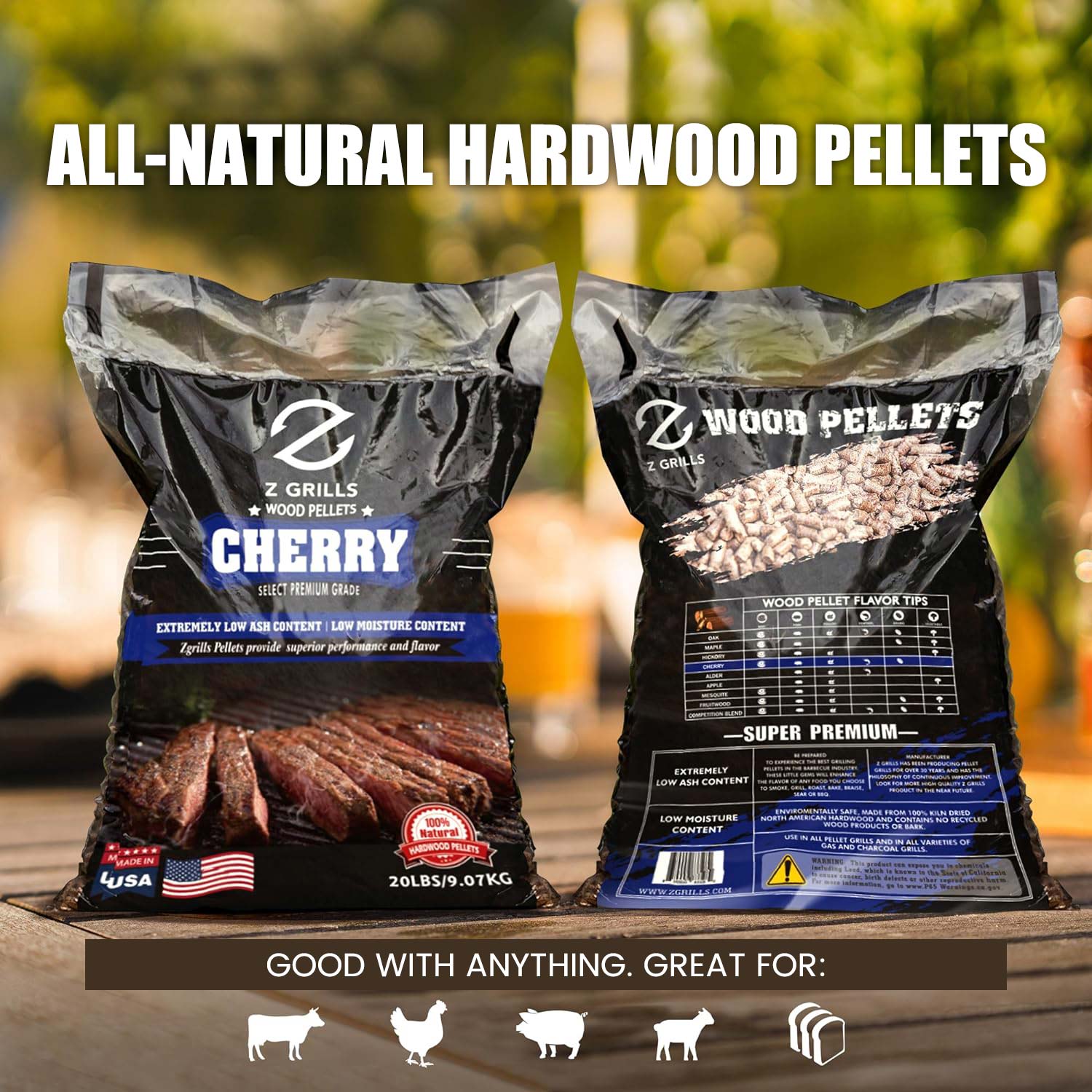 Z GRILLS CHERRY BBQ GRILL PELLETS - Image 3