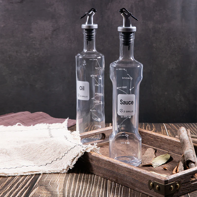 GLASS OIL BOTTLES - 2 & 4 PACK - Image 11