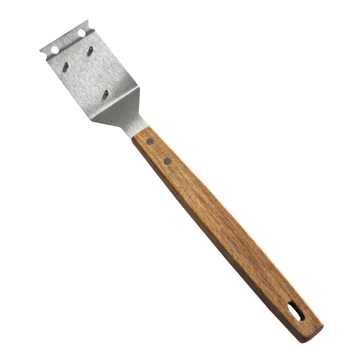 STAINLESS STEEL 2-IN-1 GRILL BRUSH & SCRAPER - Image 3