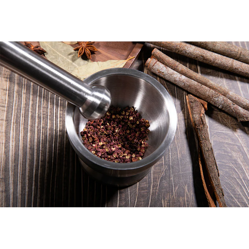 STAINLESS STEEL MORTAR & PESTLE - Image 5