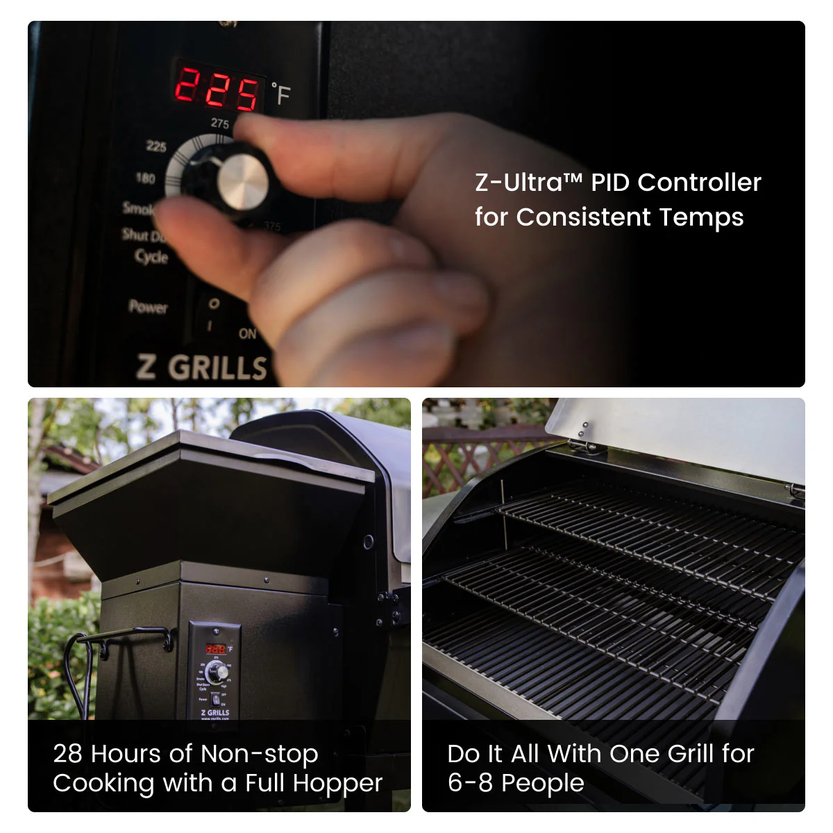 LARGE 10002B2E PELLET GRILL - Image 3